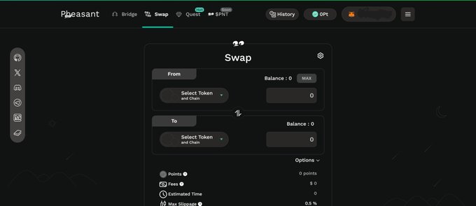 The image shows an interface for a cryptocurrency wallet, specifically focused on Swaps. It contains various buttons including "Swap", "Select Tokens", "Select Balance", and "Select Option". There are also options related to sending and receiving coins as well as checking balances of different coins. The text in the image suggests that this is an exploration of a new project or feature, which might require joining a specific group on social media for more information. The overall tone of the image leans towards curiosity about the purpose and functionality of the Swaps interface provided by the cryptocurrency wallet.