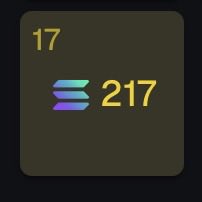 The image displays a Solscan-style transaction card showing block 17 with a Solana (SOL) logo and the number 217, representing a successful crypto transaction. This relates to the post by @blknoiz06 celebrating a "+20,000$ day" and thanking "ansem," likely referencing profits made through memecoin trading on the Solana blockchain.