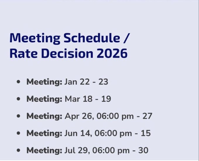 The image shows a slide with information about a meeting scheduled for June 14-15 at 6:00 pm. The text indicates that this meeting will be held in Japan, as it is scheduled for the morning of the first day of the month. The post also mentions an interest rate increase and the potential benefits of investing in XRP due to its rising value.