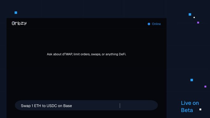 The image shows a computer screen displaying a chat window with a message from someone named "Orljz" asking about a swap of ether for USDC on Base. The user has already approved the swap, but they are unsure if it will execute at the price they wanted or not. The post suggests that the swap might not be executed due to slippage and that the user should check the price before proceeding with the trade.