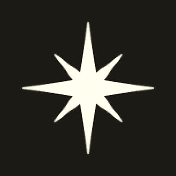 A bright white eight-pointed starburst shines against a black background, symbolizing a standout milestone or achievement. This visual aligns with the breaking news of Bulk surpassing $15 billion in cumulative trading volume over the past 7 days.