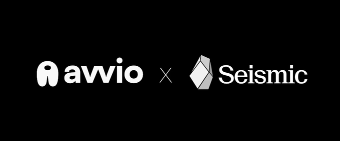 A black graphic displaying the logos for 'awwio' and 'Seismic' separated by an 'X', indicating a collaboration or partnership between the two brands.