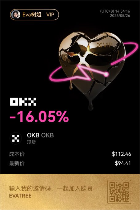 The image features a poster for an exchange platform called "Exchange OS", which is designed to facilitate transactions between users. The poster includes a heart-shaped design, symbolizing love or affection, with a broken heart inside of it. This design serves as a visual representation of the platform's purpose and the emotions associated with it. The text on the poster indicates that there are two options available: "16.0% OFF" for a one-time payment and "OKB" for an ongoing payment.