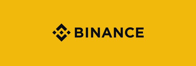The image displays the Binance logo in black on a yellow background, representing the cryptocurrency exchange that will restrict its commodity perpetual futures to a 24/5 schedule starting September 16 at 2:30 AM IST to align with traditional market trading hours.