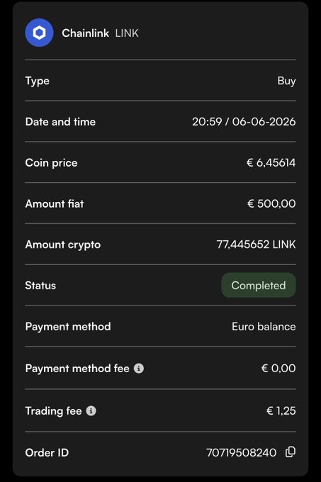 The image shows a cell phone screen displaying information about a cryptocurrency trading account, specifically detailing the amount of money invested and the current value of the cryptocurrency. The text indicates that the user has completed their transaction and can now view the status of their investment.
