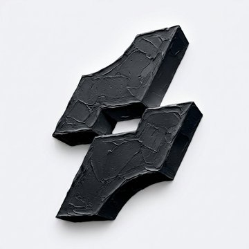 A bold, 3D black lightning bolt symbol with a cracked, textured surface is displayed against a white background, representing the "HIP-4 flywheel" metaphor mentioned in the post. The lightning bolt visually reinforces the powerful momentum and rapid launch of Hyperliquid's first-day deployment of 20 HIP-4 contracts.
