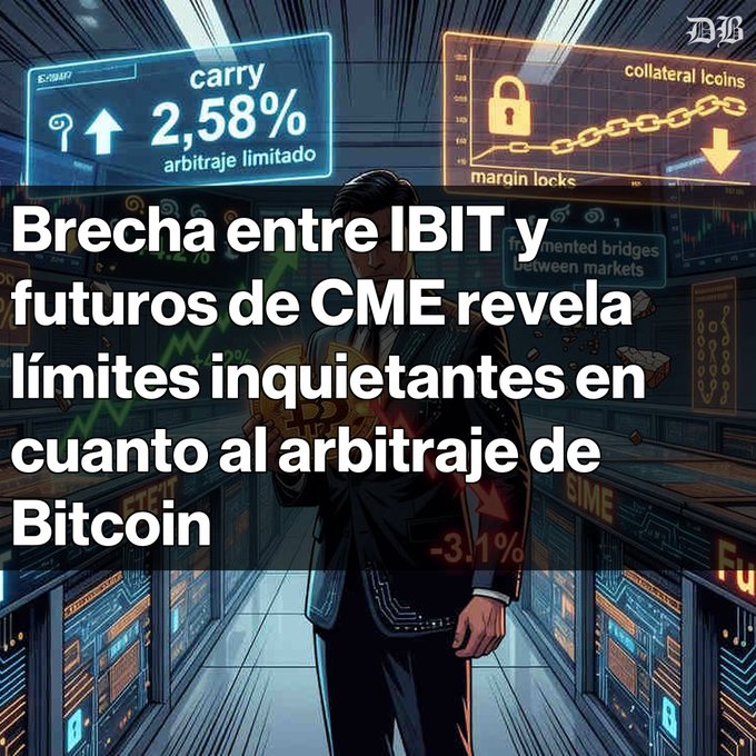 The image shows a person wearing a suit and tie standing next to a bank of computers, which appear to be displaying information related to Bitcoin transactions. The image caption indicates that this figure refers back to an experiment about Bitcoin's impact on financial markets from 2013. It is apparent in this context that the image is promoting the idea of the growing influence of Bitcoin as part of the financial industry due to its innovative features and disruptive nature, which has yet to be fully integrated into traditional banking systems.