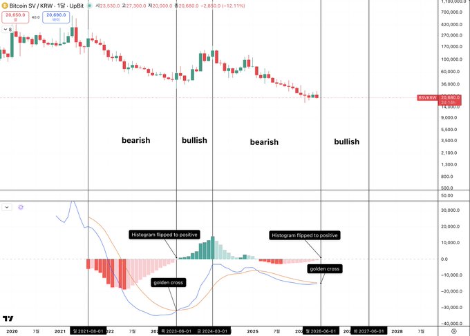 The image features a stock chart with a series of graphs, including a downward trend and two price charts for Bitcoin. One of these price charts displays an upward trend, indicating that the value of Bitcoin has been rising over time. The text in the image provides historical data on this currency, showing that it has experienced a significant increase in value against other assets like bearish bullish bullish bearsh. The negative aspect comes from the downward trend seen in the current graph which reflects market fluctuations or a possible downturn.