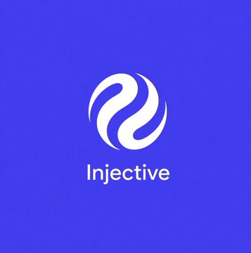A purple promotional graphic shows the white Injective logo above the word “Injective.” It accompanies news that Injective ($INJ) will launch the South Korean won-backed stablecoin $KRW1 on its blockchain.