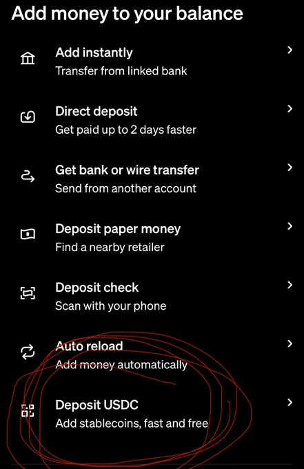 The image shows a cell phone screen with an app icon, which appears to be a banking app. The app has several buttons and options displayed, including one that says "Add money automatically" and another that says "Deter check". A red circle is also present on the screen, possibly indicating a specific action or feature of the app.