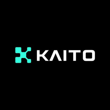 The KAITO logo featuring a teal geometric symbol on a black background.