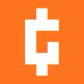 An orange square logo featuring a white stylized 'C' with a horizontal line through it, resembling the Cash App logo.