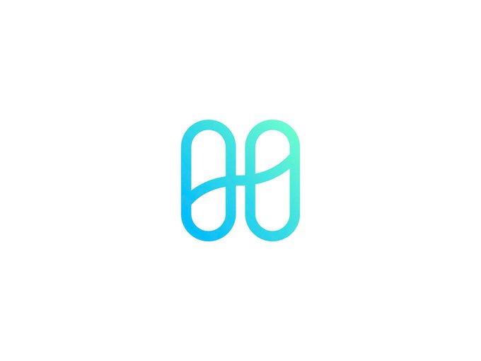 The Harmony (ONE) cryptocurrency logo is displayed in a blue-to-green gradient, featuring the stylized interconnected letters "H" design, accompanying news about Harmony's network being exploited and approximately 4 billion ONE tokens being illegally minted.