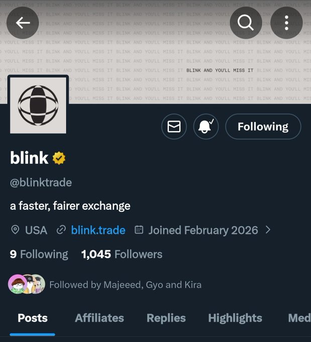 xtrblk trade account details, including a faster, fairer exchange and joined February 2026.