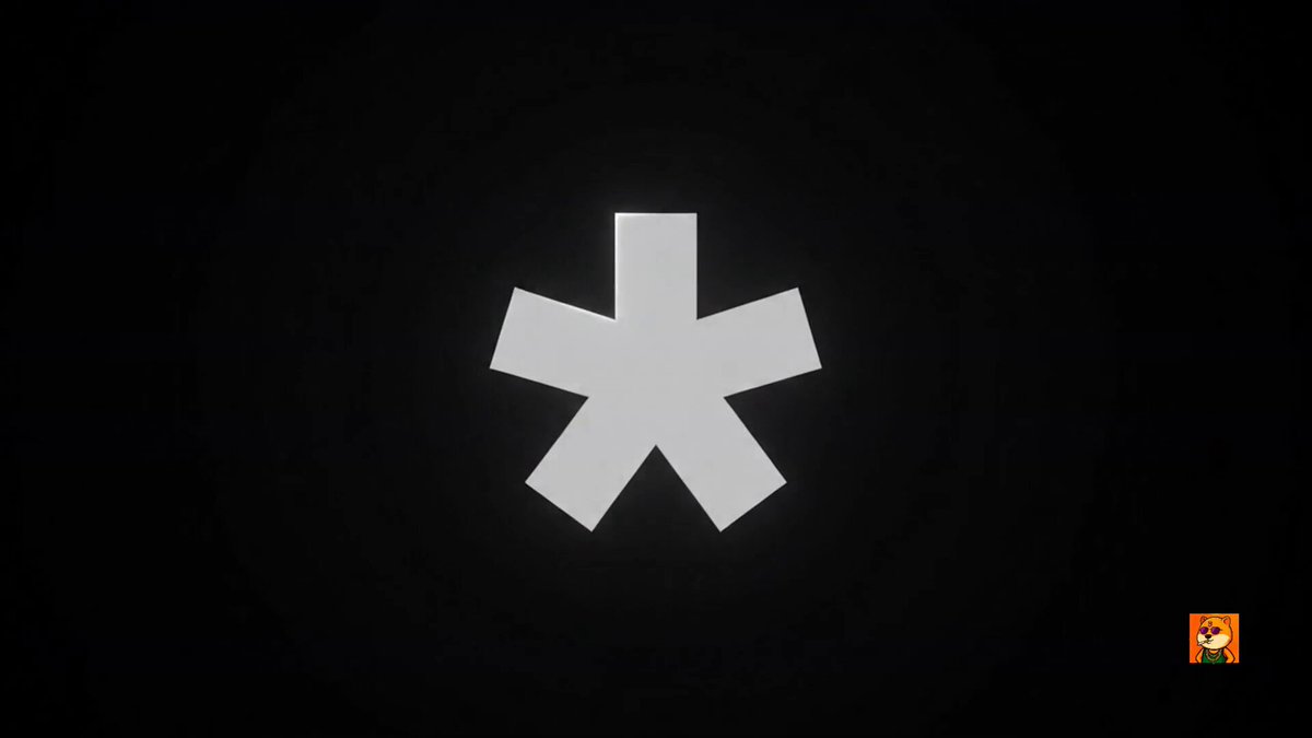 The image features an advertisement for a trading app, with a white star symbolizing the app's logo. The background of the image is black, which contrasts with the white star and makes it stand out. The text "Most people still think trading apps are only for clicking buy/sell" suggests that the app has been designed to appeal to a wider audience by emphasizing its social aspect rather than focusing solely on financial transactions. The post also mentions that the app is open for testing inside a group, which could indicate that it is being used in a collaborative environment where users can share their trading strategies and learn from each other's experiences.