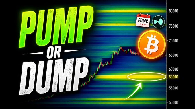 "Pump or Dump?" Bitcoin is sitting at a critical spot, while today'event could decide the next major move. Watch Now: youtu.be/kJmCw_DQyJM Watch till the end ... like the video Drop your honest opinion in the comments Most traders focus on the current".