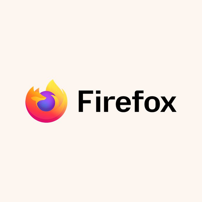 The image displays the Firefox logo, the well-known web browser emblem featuring a stylized fox wrapped around a purple globe, alongside the "Firefox" wordmark in black text. This relates to the post, as Firefox is the browser being targeted by 40 malicious extensions designed to impersonate legitimate crypto wallets and Web3 apps to steal user credentials.