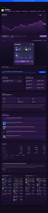 A screenshot of the NXCG website homepage displaying an exchange interface with a BTC/USDT price chart, social links, and trending tokens section.