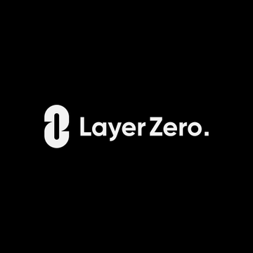 LayerZero logo displayed on black background, representing the company behind the newly announced ATLAS exchange engine.