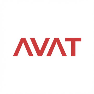 The image displays the "AVAT" logo in bold red lettering, representing Avalanche Treasury Co., whose stock has plummeted 73% since its June 11 debut amid concerns about the company's ability to continue operations.