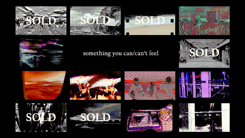 The image features a collection of twelve different pictures, each representing a sold item. The text above the images reads "SOLD" and "Something you can't !!!". This suggests that there are only eight remaining items left for sale, with one being the most recent addition to the collection. The auction is about to begin at 8:05 ETH, and it's an exclusive edition for collectors who take home one of these items.