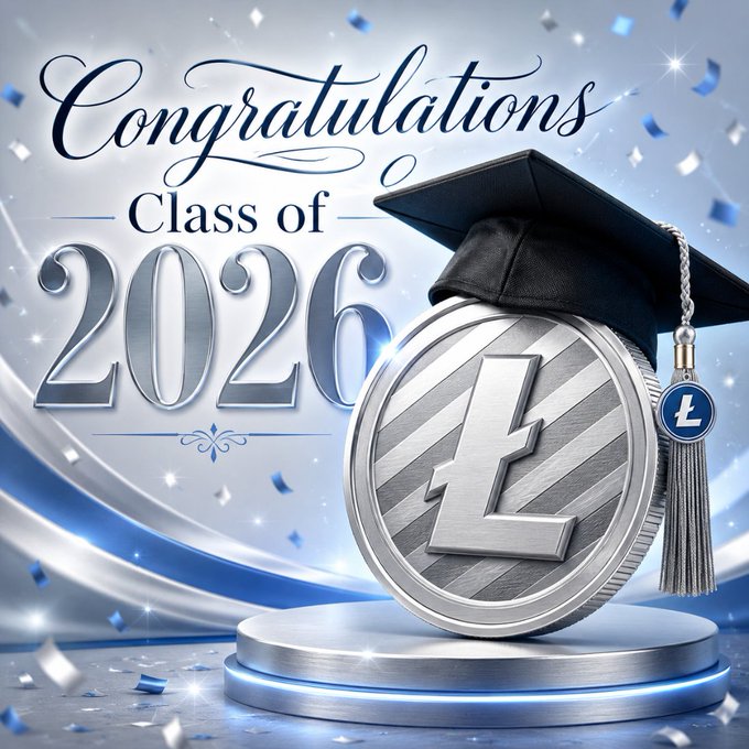 urn of coins on a silver base, with "Congratulations Class of 2026" and "LTC" text above and below the coins.