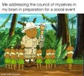 A small low-resolution cartoon image showing characters in a forest setting with text 'Celebrating the sound of mysteries...' (partially legible).