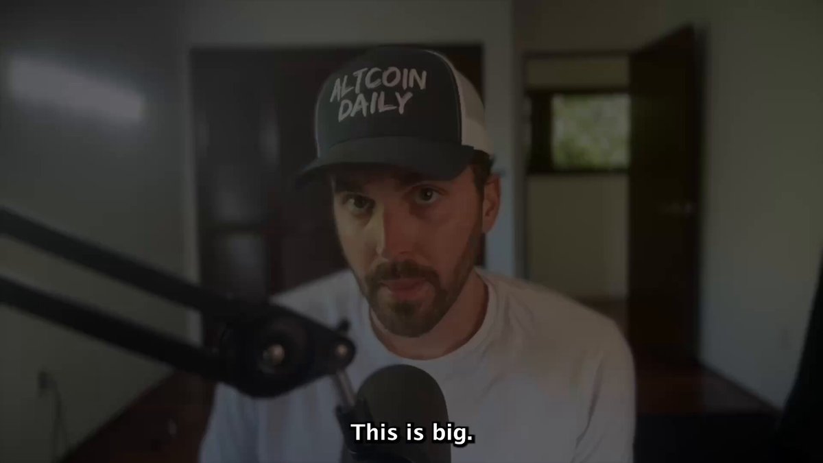 The image features a man wearing a hat with the word "alkcoin" printed on it, sitting behind a microphone listening to an audio recording that talks about Kalshi Perps and trading strategies for beginners. The main elements in the image include the man's head and face captured in front of the camera, as well as various descriptions of trading tips related to Kalshi Perps provided by the audio recording.