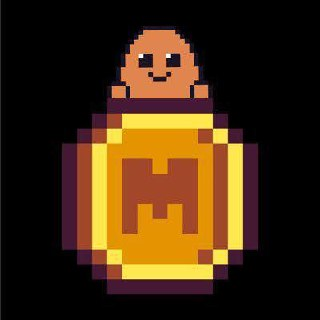 This pixel art depicts a character peeking out of a coin with the letter "M" on it, representing the "MEME" project with its contract address 0xDe1Fadc0A3BC254c9DeF313930cebbE777777777. The image visualizes the MEME token and its upcoming fair launch on July 18th.