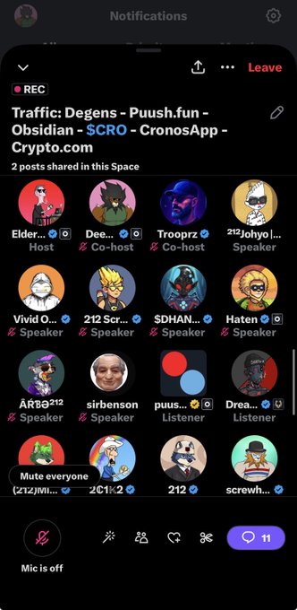 The image shows a cell phone screen displaying various social media notifications, including one that reads "Rec. Traffic Dagen - Pushesh Fun - Obdolan - Scro - CronosApp #2 posts shared in this space". The notifications are arranged in a grid format with different icons representing the types of content being shared on social media platforms.

The image also contains text elements such as "Notifications", "Rec.", and "CRO". These words provide context to the content displayed, indicating that it is related to social media or messaging apps. The notifications are organized in a way that allows users to easily view and understand the types of content being shared by their friends or followers on these platforms.
