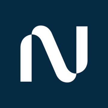 The image features a logo for a company named "NBIS" written in white letters against a blue background. The logo also includes a wave design, which adds visual interest to the overall composition. The caption below the logo provides information about an event that took place in June of the following year.