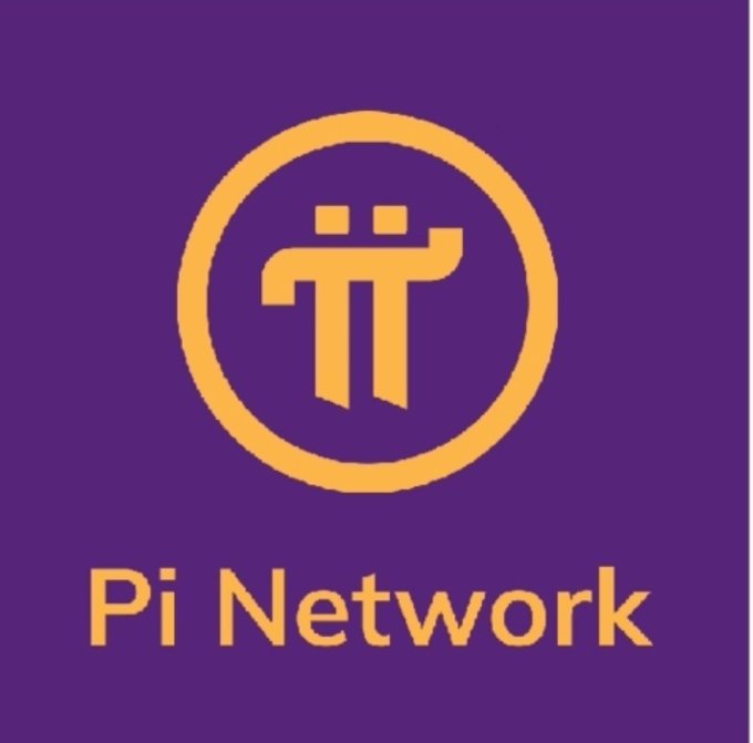 The image displays the Pi Network logo—featuring a stylized Greek pi symbol inside an orange circle—above the "Pi Network" text on a purple background. It serves as a brand visual representing the Pi cryptocurrency project discussed in the post about its phased path toward full decentralization.