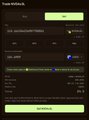 The image displays a "Trade Analysis" modal showing transaction details for a Microsoft trade, with a green "Open in explorer" button, and corresponds to the post describing a quick Warden swap of USDT on BNB Chain for tokenized Microsoft on Robinhood Chain completed in about 10 seconds without manual bridging.