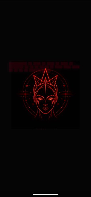 The image features a black background with a red crown design, which appears to be a part of an advertisement or promotional material for RedQueen Seeker mobile systems. The caption below the image reads "Red Queen System Update". This suggests that there is some sort of update or release related to the RedQueen Seeker mobile system, possibly in terms of stability, synchronization issues, or other improvements.
