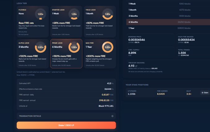 A screenshot of a cryptocurrency trading dashboard with various statistics displayed such as market cap, prices, and user wallets. On the left side, there's an orange background that highlights three buttons labeled "DIESEL", "FIRE", and "next month". The right side contains text explaining the benefits of these coins for users. It appears to be a promotional message encouraging people to invest in BtcFi due to its stability and predictability.