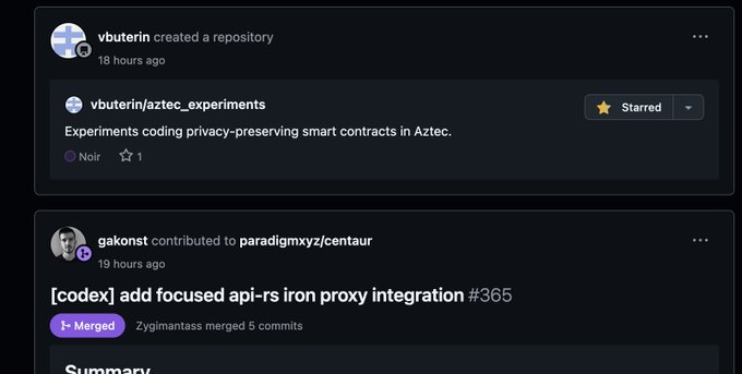 The image shows two open tabs on a computer screen, both of which are related to a Twitter post. The first tab displays a profile picture and text about VITALINK buterin created a blog. The second tab also has a profile picture and text about VITALIK buterin, along with information that seems to be about privacy concerns and testing new code. This information is about the same person named "GORKST".