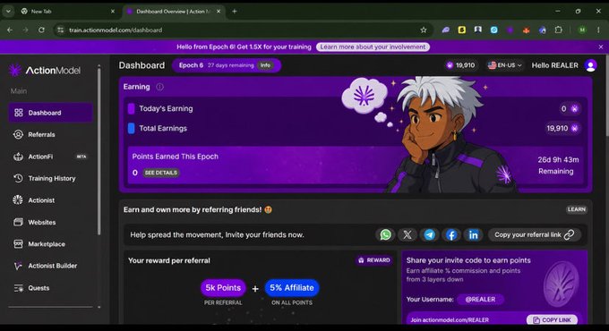 The image features a computer screen displaying an active online shopping cart. At the top of the page, there's a question mark which seems related to an Epoch 6 notification. Below that, there are some descriptions about Epochs. There is also a list of emails on the screen. On the right side of the picture, there is a cartoon character resembling a man. The surrounding text on the screen includes information about how to "refrain from buying something and immediately think of someone who would appreciate knowing".