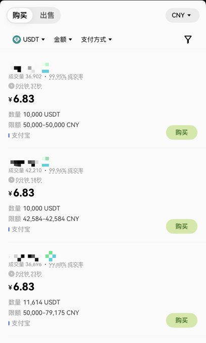 The image shows a phone screen displaying three different currency exchange rates for the US dollar, with one of them being higher than the others. The text on the screen indicates that the premium rate offered by the exchange service has been surpassed by offshore markets, which could be an indication of a potential arbitrage opportunity in domestic currency trading.

The post also mentions that there is a new listing for the US dollar premium on exchanges and that it's time to cash in on this opportunity. The image seems to be related to the post as it provides information about the exchange rates, while the text in the post talks about the premium rate being higher than offshore markets.