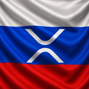 The image shows a close-up view of the Russian flag, which features horizontal stripes of red, white, and blue. There's also an accompanying text that says "RUSSIA AND XRPL David Schwartz says that even if a nation like Russia attempted to target the XRP Ledger, permanent damage would be highly unlikely. The network can replace validators, upgrade software, and continue operating." This information suggests the flag symbolizes patriotism or unity with Russia while also implying that the XRP ledger could potentially face significant challenges due to the country's involvement in cryptocurrency mining operations.