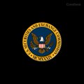 The image displays the official seal of the U.S. Securities and Exchange Commission (SEC), featuring an eagle emblem encircled by "U.S. SECURITIES AND EXCHANGE COMMISSION," directly representing the agency referenced in the post about its new crypto custody proposal being sent to the White House for review.