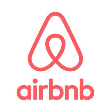 The image shows the Airbnb logo in its signature coral-red color, featuring the iconic looping "Bélo" symbol above the lowercase "airbnb" wordmark. The image relates to the post by highlighting Airbnb as one of the named companies in leaked Ripple documents cited as a prime use case for XRP-powered instant worker payouts.