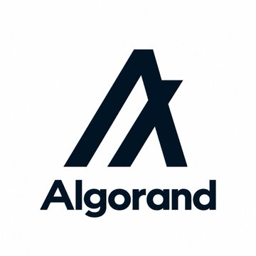 The Algorand logo, featuring a stylized letter 'A' design in dark blue on a white background.