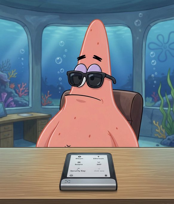 The image features a cartoon character, specifically Spongebob Squarepants, sitting at a desk with a tablet computer placed next to him. The tablet has a sign that says "Sign me" on it, indicating that the user needs to perform an action or provide information by pressing the Sign button. The post also mentions that the Sign button is located in the bottom right corner of the device and encourages users to share this information with others who might be interested in using the tablet.