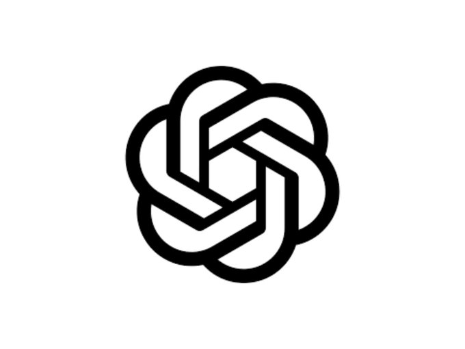 The image features a striking black and white logo that consists of a circle with six lines radiating outwards, creating an intricate pattern. The logo is set against a stark white background, making it stand out prominently. The caption below the image provides context about the content, stating "BREAKING: 1 BILLION+ users can now buy Bitcoin directly inside ChatGPT via MoonPay. The line between AI and finance just disappeared. Users can now ask ChatGPT about crypto and instantly generate a MoonPay checkout link to buy: Bitcoin, Ethereum, Solana, XRP".