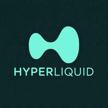 The image displays the Hyperliquid logo, a stylized mint-green symbol above the word "HYPERLIQUID" on a dark background, visually reinforcing the brand associated with the $HYPE token that Eole is adding to its balance sheet.