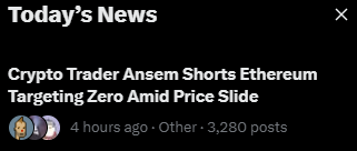 The image features a screenshot of a news page that is colored black with white text. The headline "Today's News" is displayed at the top of the post along with several bullet points explaining a recent event. The main post focuses on an article about Cryptocurrency Trading and offers insight into how trading can be done using Zero Amid Price Slide (ZAPS). There are also several comments posted about this topic, including one that reads "I read the news today, oh boy..." suggesting some people found it interesting or informative.