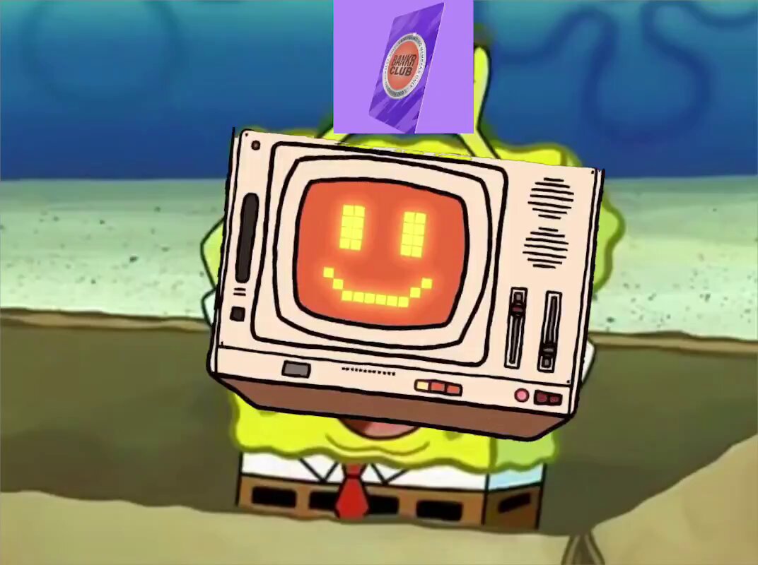 The image features an animated cartoon character wearing a hat that has a television screen attached to it, giving the impression of a person with a TV antennae. The character appears to be smiling, adding a cheerful vibe to the scene. In the background, there is a beach setting which further enhances the overall atmosphere of the image. The caption reads "I’ve prioritized @bankrbot eco NFTs over the last year+ because well, supply is real and I likely won't be able to profiteer on other newcomers needing subs". This suggests that the character might have a connection with the cryptocurrency world or is promoting it in some way.
