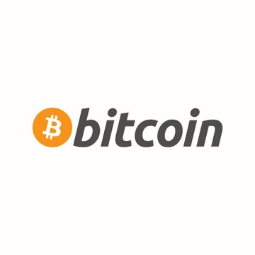 The Bitcoin logo featuring the orange 'B' symbol next to the word 'bitcoin' in dark gray lowercase text on a white background.