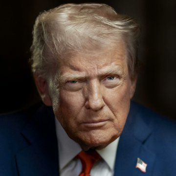 This image shows Donald Trump, who is expected to attend a high-level crypto meeting at the White House on August 19.