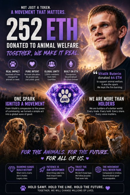 urn of diamonds, purple and white background, black text promoting a charity event for animal welfare with images of animals and people.